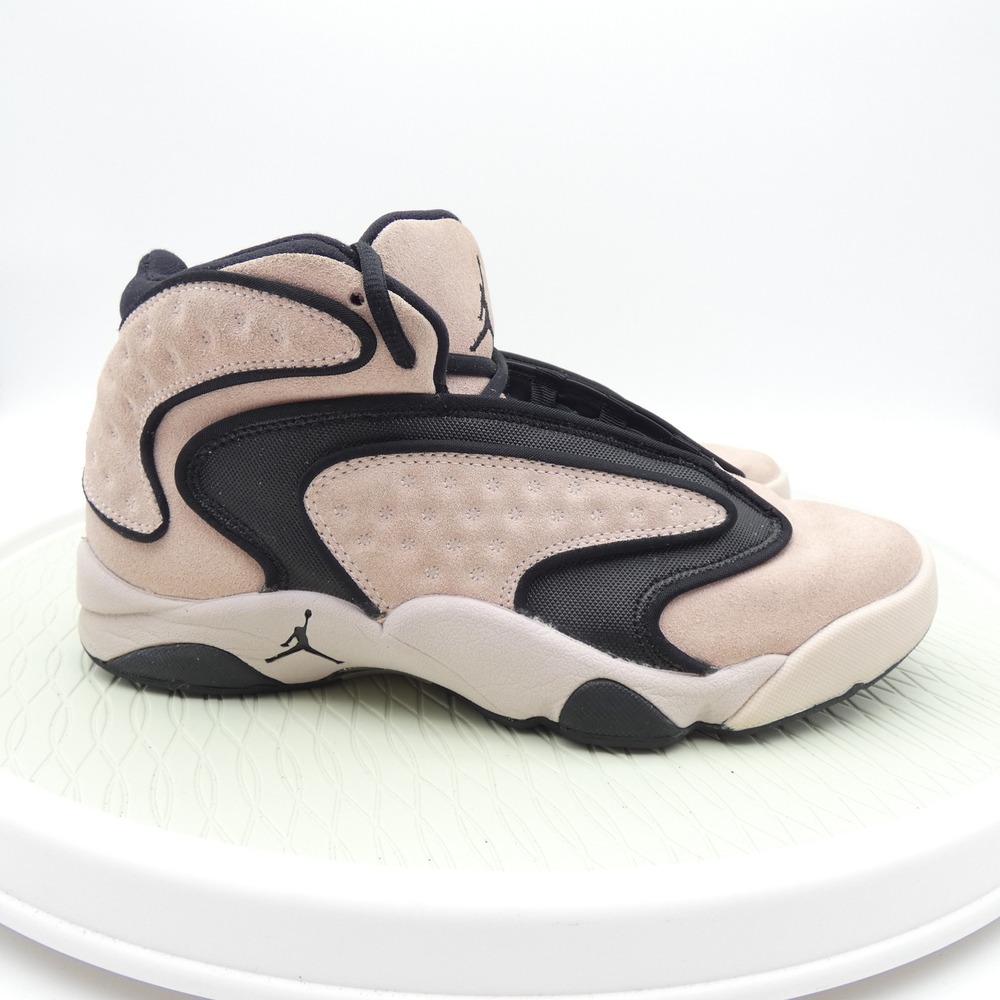 Jordan Womens OG Fossil Black Mushroom Suede Sneakers CW1118-602 Size 9.5 - Picture 3 of 12